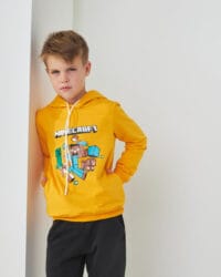 Спортивний костюм "Minecraft" для хлопчика і дівчинки від 5 років жовтий - Зображення 2