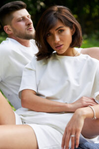 Стильний літній комплект ФАНМІ Oversize Білий