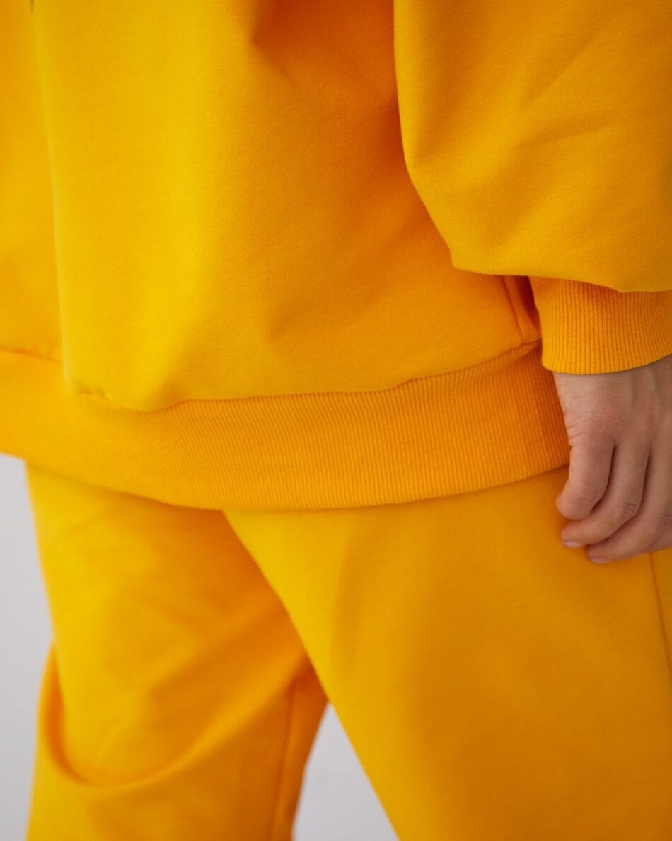 Жіночий костюм Oversize FANME Жовтий - Зображення 3