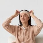 Жіноча трикотажна пов'язка Мокко