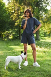 Стильний літній комплект ФАНМІ Oversize Графіт 3