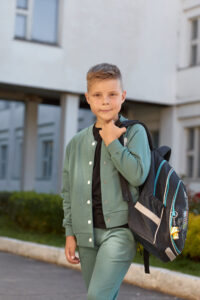 Спортивний костюм для хлопчика з петлі Бомбер + Джогери Fly UA Kids М'ята 4