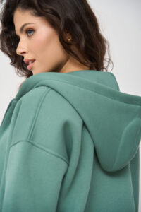 Теплий жіночий костюм на блискавці від FANME Essence Fleece М'ята 6