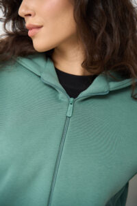 Теплий жіночий костюм на блискавці від FANME Essence Fleece М'ята 8