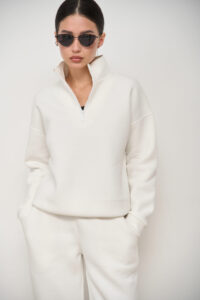 Теплий жіночий костюм від FANME Lumina Fleece Білий 2
