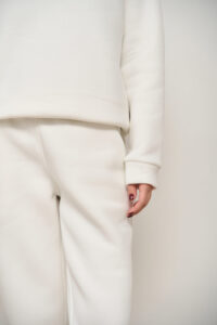 Теплий жіночий костюм від FANME Lumina Fleece Білий 5