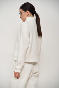 Теплий жіночий костюм від FANME Lumina Fleece Білий 6
