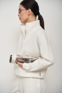 Теплий жіночий костюм від FANME Lumina Fleece Білий 7