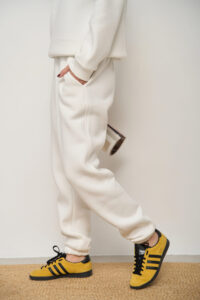 Теплий жіночий костюм від FANME Lumina Fleece Білий 9