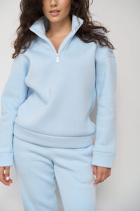Теплий жіночий костюм від FANME Lumina Fleece Світло-Блакитний 7