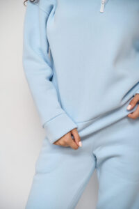 Теплий жіночий костюм від FANME Lumina Fleece Світло-Блакитний 8
