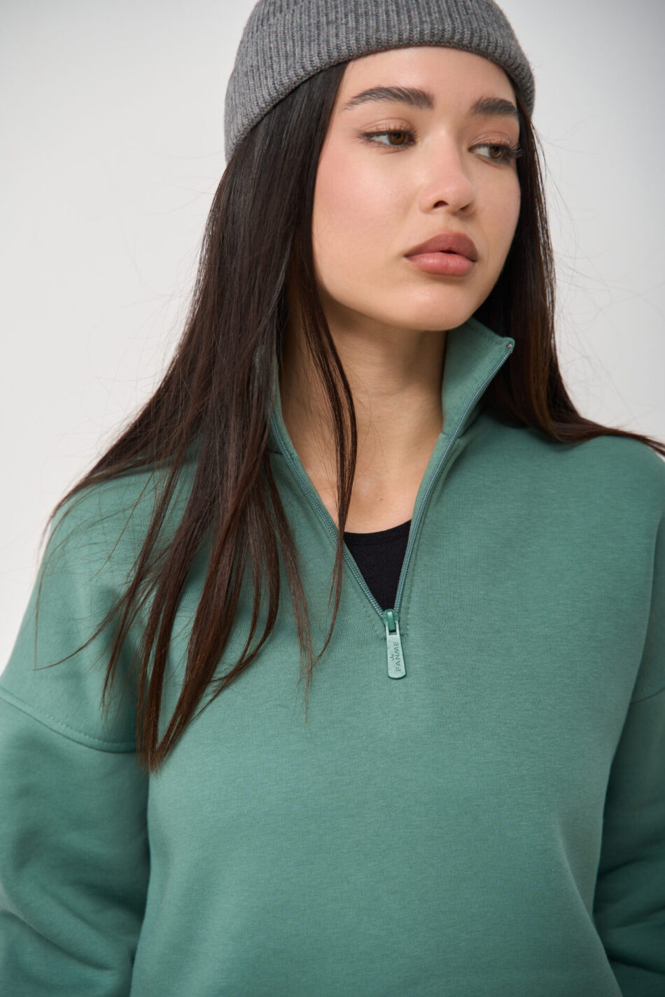Теплий жіночий костюм від FANME Lumina Fleece М'ята 2