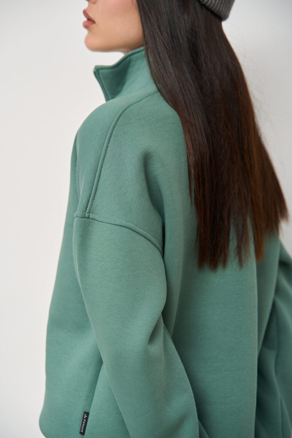 Теплий жіночий костюм від FANME Lumina Fleece М'ята 7