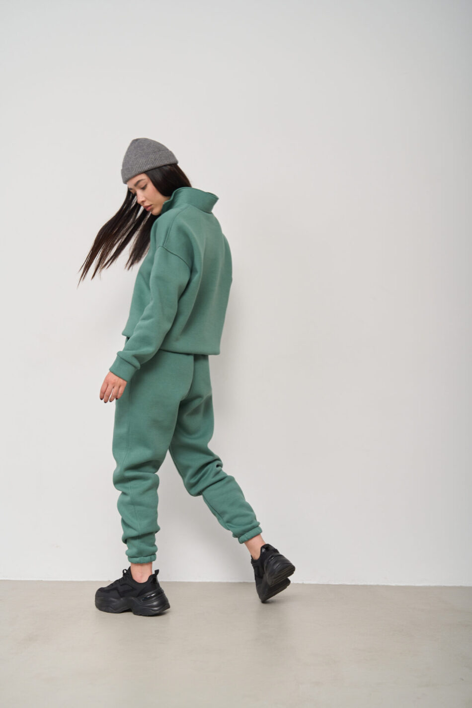 Теплий жіночий костюм від FANME Lumina Fleece М'ята 9