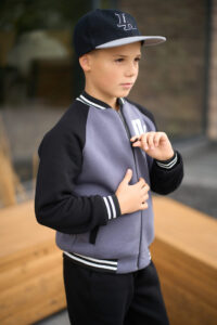 Теплий костюм для Хлопчика Fleece Fly UA Kids Чорний + Графіт 7