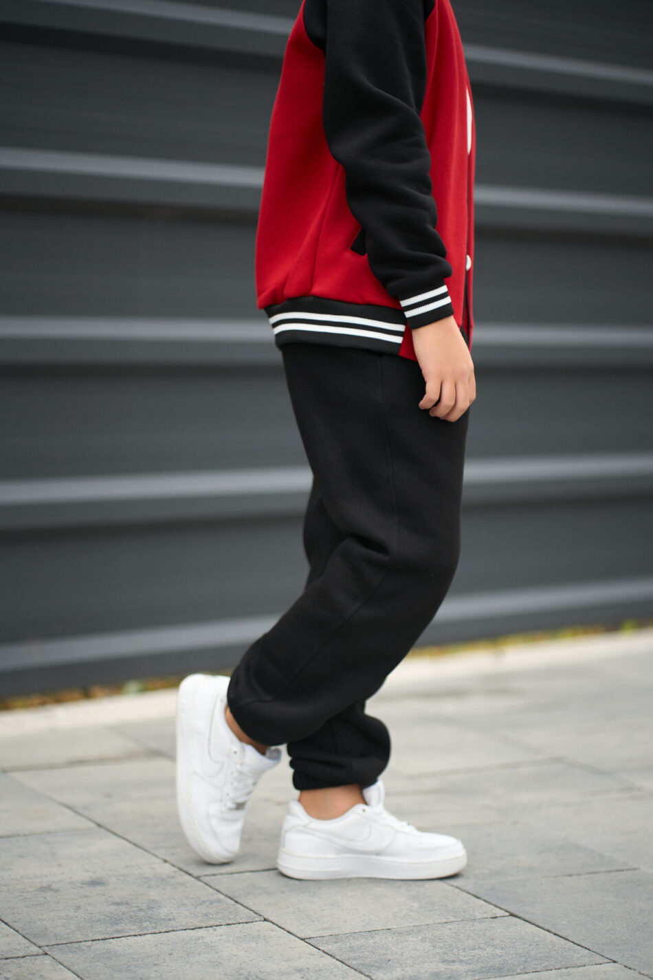 Теплий костюм для Хлопчика Fleece Fly UA Kids Чорний + Червоний 3