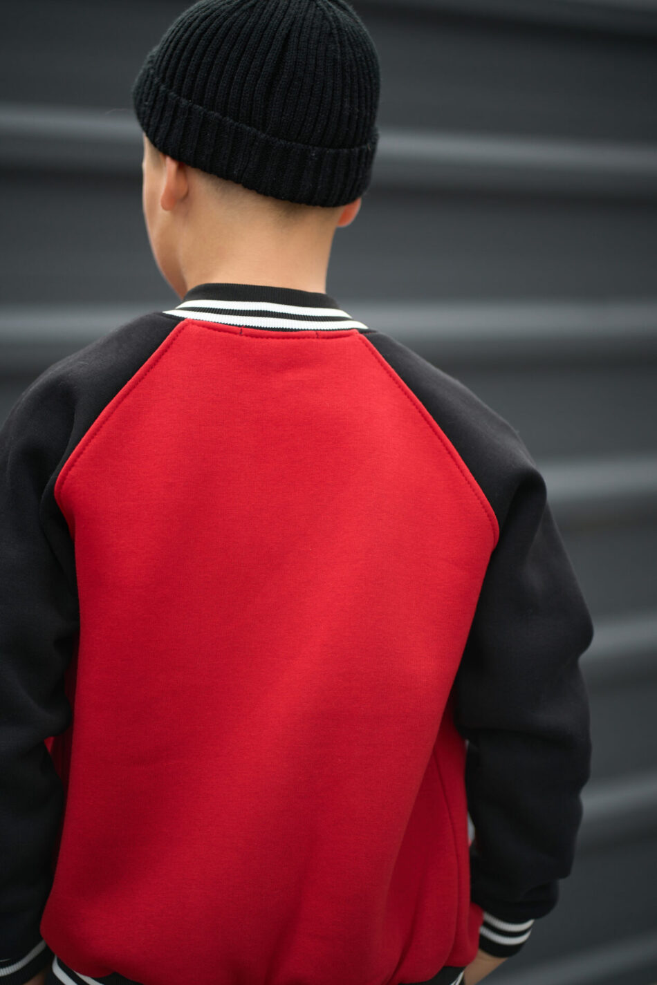 Теплий костюм для Хлопчика Fleece Fly UA Kids Чорний + Червоний 5