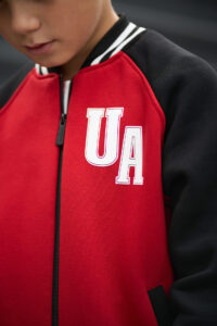 Теплий костюм для Хлопчика Fleece Fly UA Kids Чорний + Червоний 8