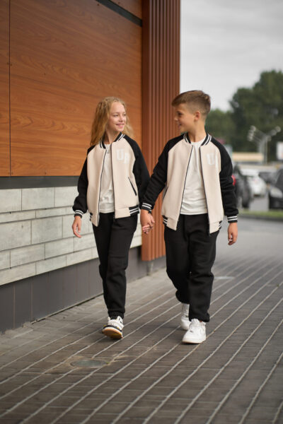 Теплий костюм для Хлопчика Fleece Fly UA Kids Чорний + Таш 2