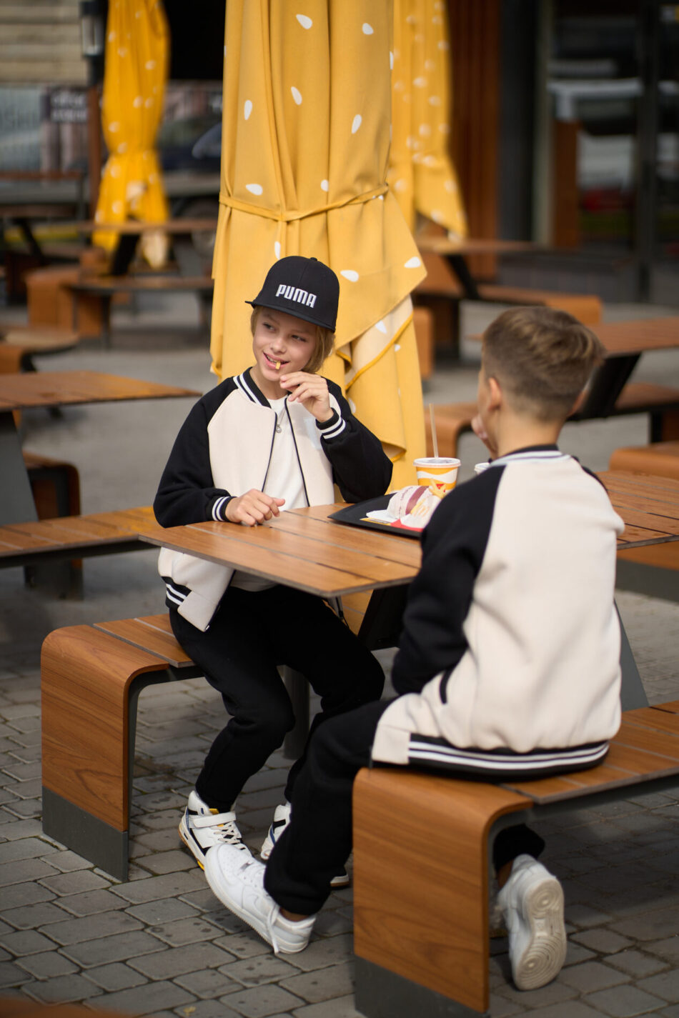 Теплий костюм для Хлопчика Fleece Fly UA Kids Чорний + Таш 5