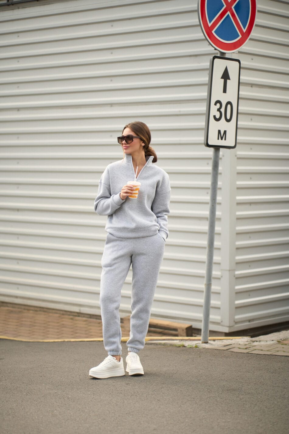 Теплий жіночий костюм від FANME Lumina Fleece Меланж