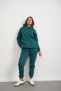 Теплий жіночий костюм Enigma Fleece Зелений