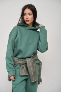 Теплий жіночий костюм Enigma Fleece Темна М`ята 1