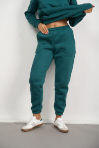 Теплий жіночий костюм Enigma Fleece Зелений 2