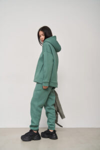 Теплий жіночий костюм Enigma Fleece Темна М`ята 2