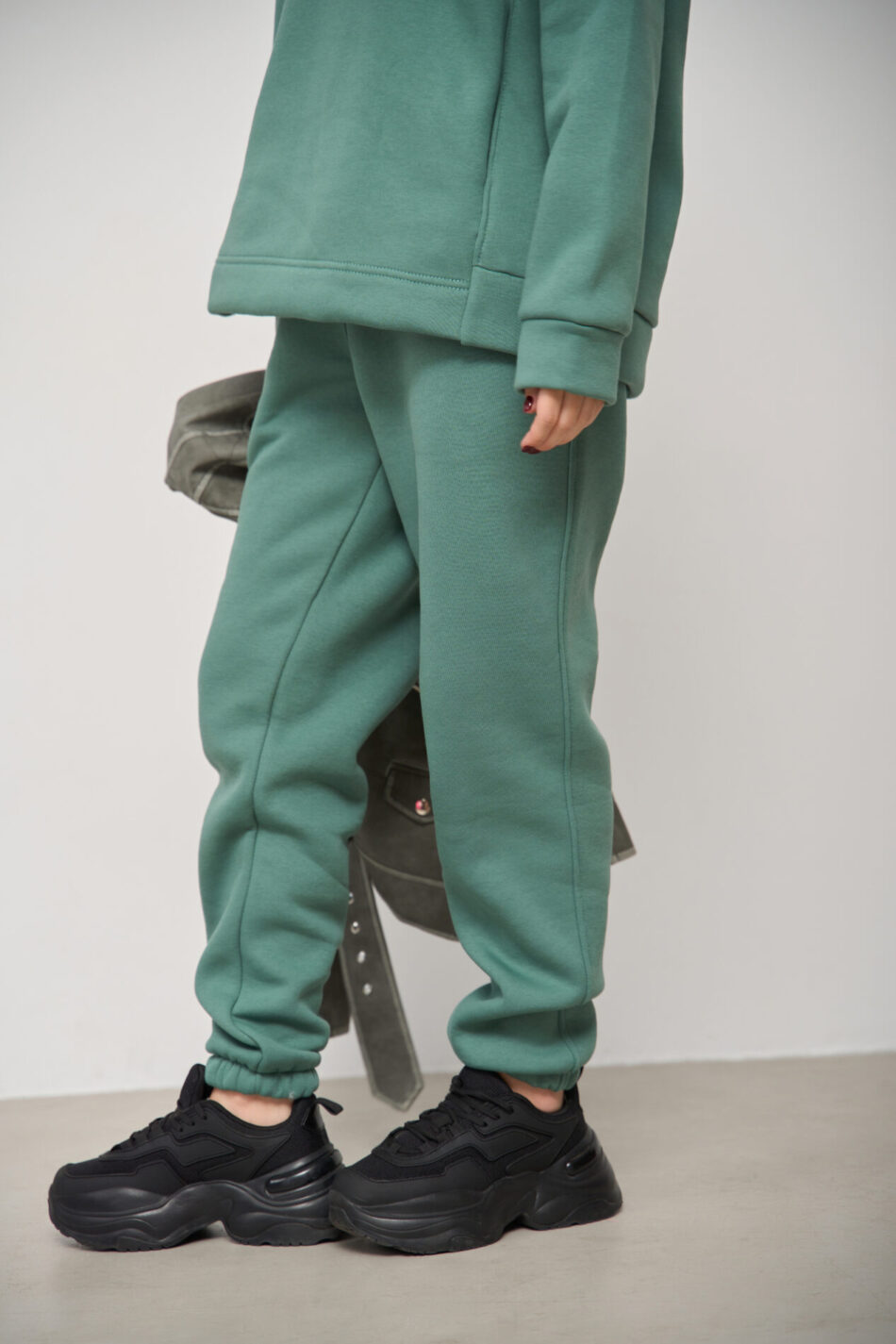 Теплий жіночий костюм Enigma Fleece Темна М`ята 3
