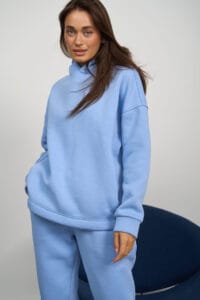 Теплий жіночий костюм Enigma Fleece Блакитний 2