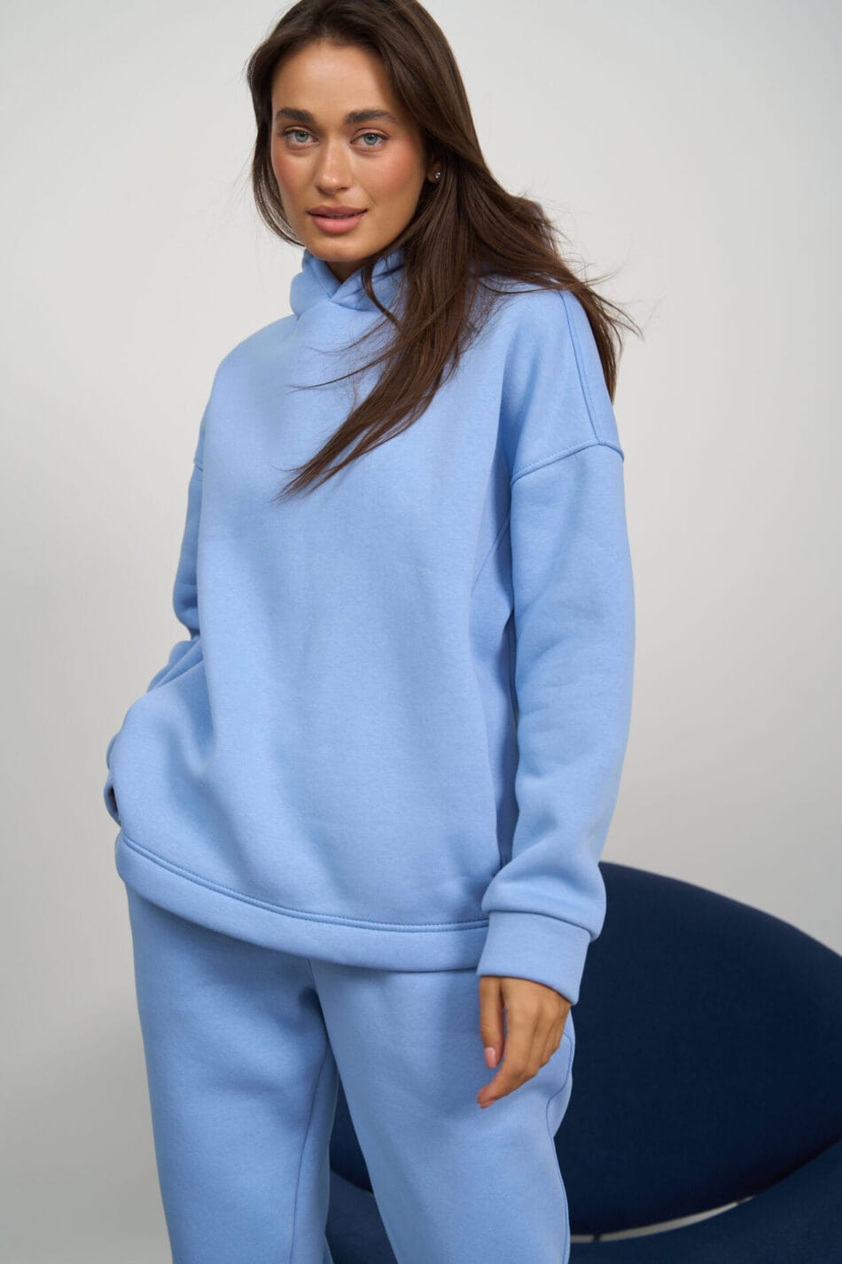 Теплий жіночий костюм Enigma Fleece Блакитний 2