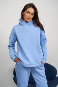 Теплий жіночий костюм Enigma Fleece Блакитний 3