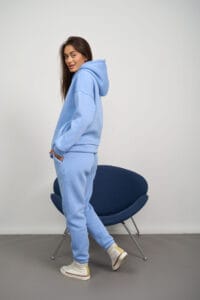 Теплий жіночий костюм Enigma Fleece Блакитний 8
