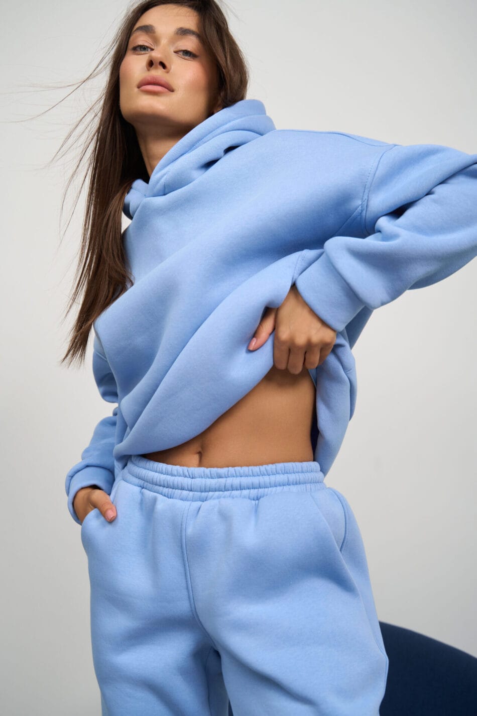 Теплий жіночий костюм Enigma Fleece Блакитний 10