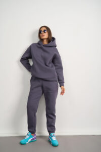 Теплий жіночий костюм Enigma Fleece Графіт