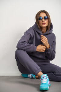 Теплий жіночий костюм Enigma Fleece Графіт 7