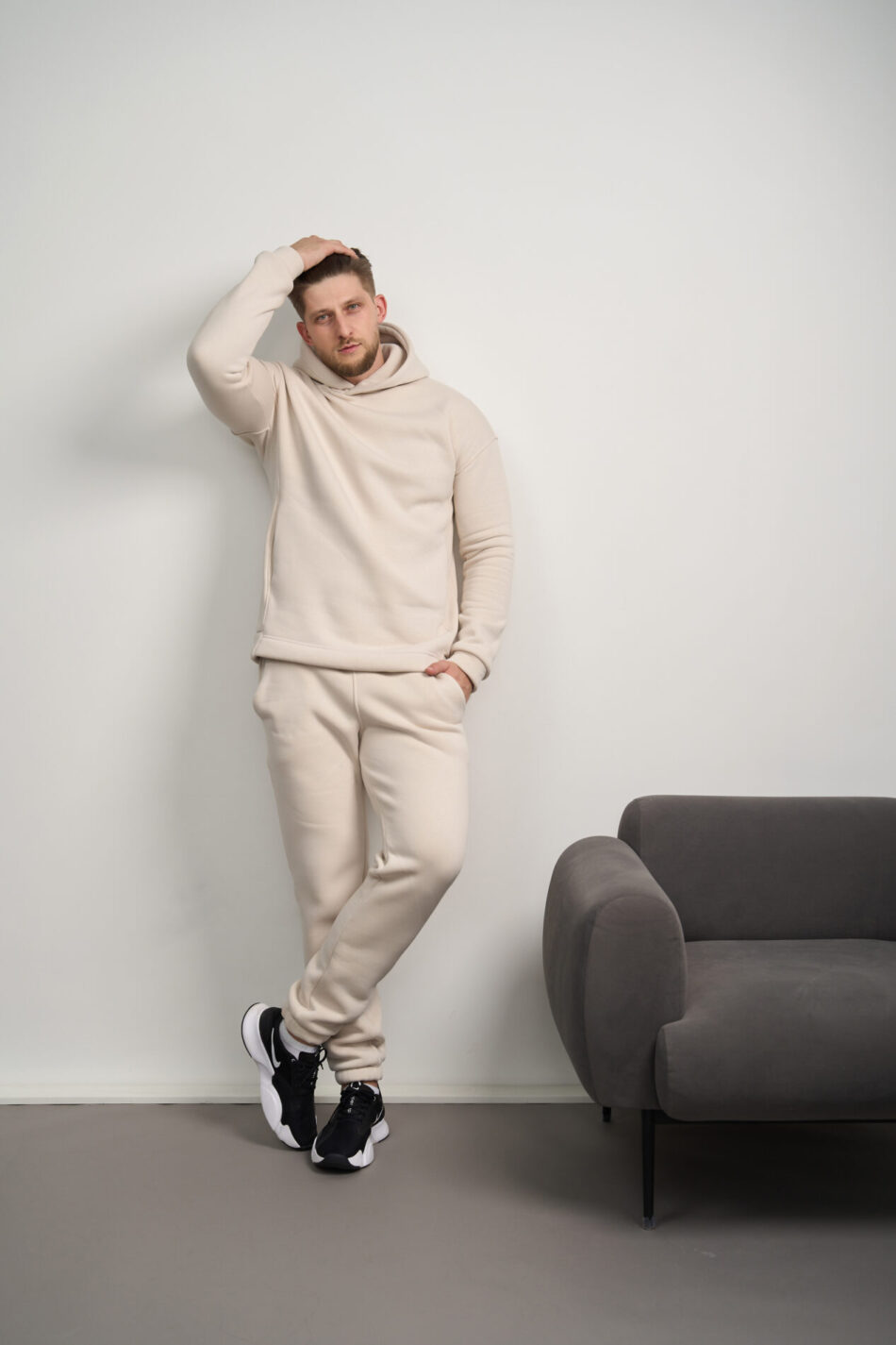 Теплий чоловічий костюм Худі + джогери Enigma Fleece Таш - Зображення 1