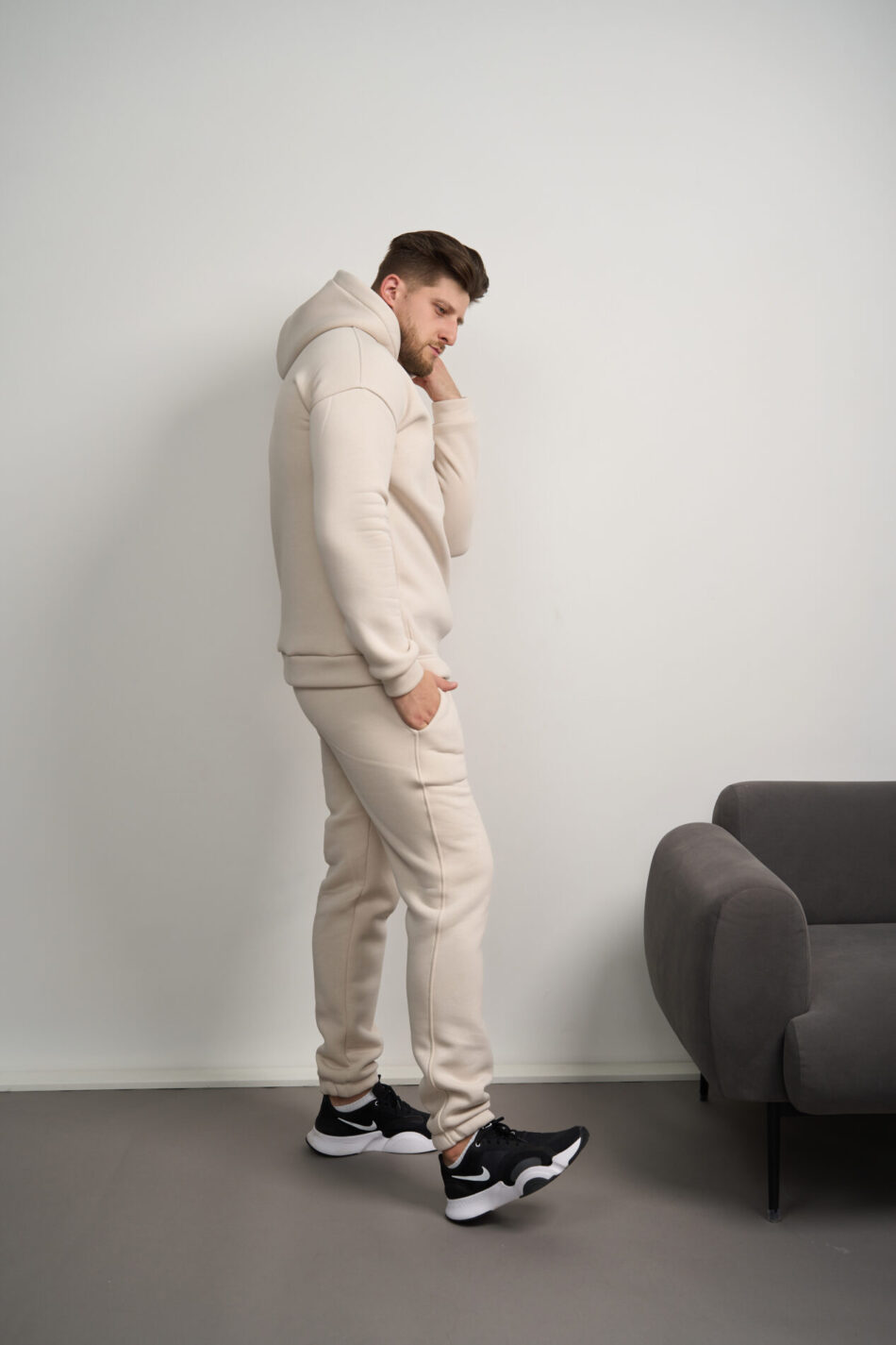 Теплий чоловічий костюм Худі + джогери Enigma Fleece Таш - Зображення 5