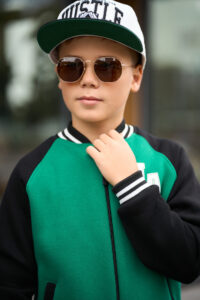 Теплий костюм для Хлопчика Fleece Fly UA Kids Чорний + Трава 5