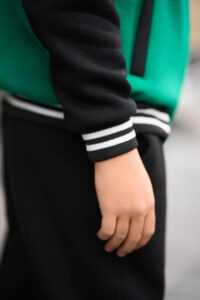 Теплий костюм для Хлопчика Fleece Fly UA Kids Чорний + Трава 8