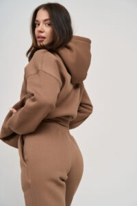 Теплий жіночий костюм Enigma Fleece Капучино 8