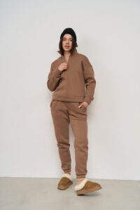 Теплий жіночий костюм від FANME Lumina Fleece Капучино