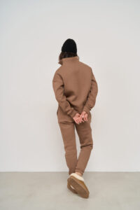 Теплий жіночий костюм від FANME Lumina Fleece Капучино 5