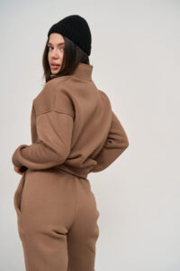 Теплий жіночий костюм від FANME Lumina Fleece Капучино 6