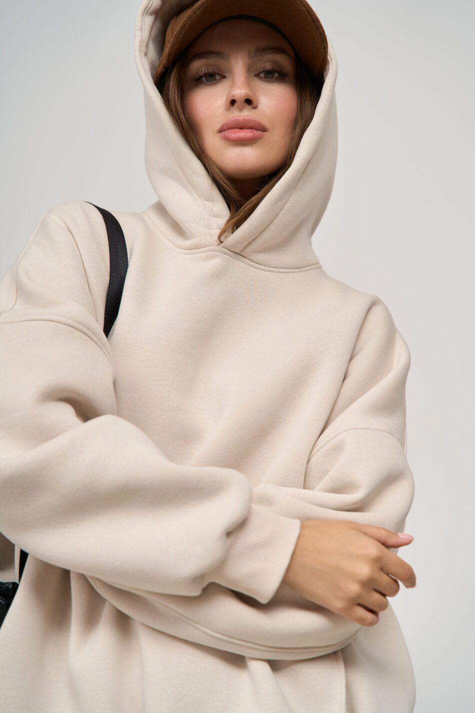 Тепле жіноче Худі OVERSIZE Таш 3