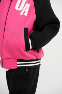 Теплий костюм для Дівчинки на замку Fleece Fly UA Kids Чорний + Барбі 6