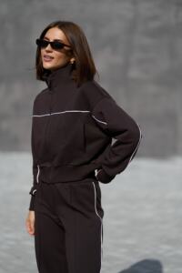 Костюм жіночий з петлі VIERA з Палаццо Шоколадний - Зображення 12