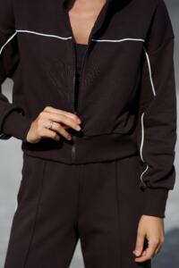 Костюм жіночий з петлі VIERA з Палаццо Шоколадний - Зображення 14