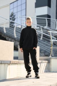 Спортивний дитячий костюм Fleece Teddy Чорний